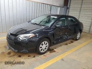 2016 Toyota Corolla L z VIN 5YFBURHE4GP387587, wystawiony jako Copart lot #59257875 z przebiegiem 96 684 mil mil oraz Szkoda całkowita • Salvage title. Historia ofert i sprzedaży dostępna na DreamBid. Obrazek 1.