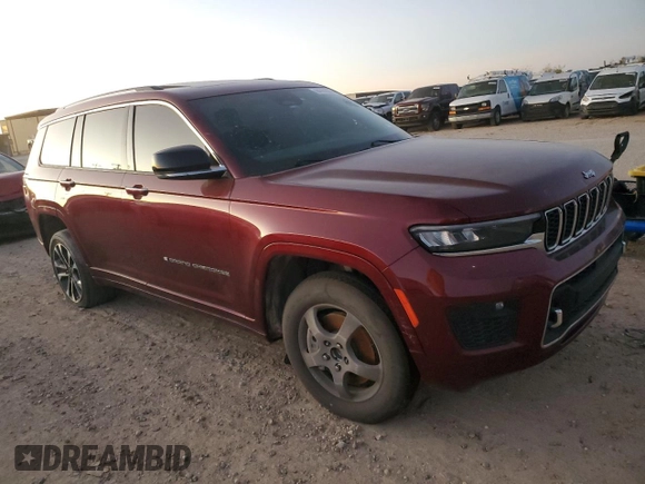 2021 Jeep Grand Cherokee Overland with VIN 1C4RJJDG3M8203800, listed as a Copart auction lot 84751324 with Not provided miles and Clean title. Bid and sale history available at DreamBid. Image 4.