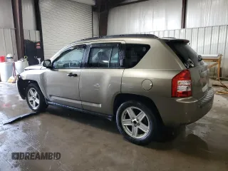 2007 Jeep Compass Sport with VIN 1J8FT47W27D119313, listed as a Copart auction lot 43165635 with 73,267 mi miles and Salvage Title. Bid and sale history available at carsss.com. Image 2.