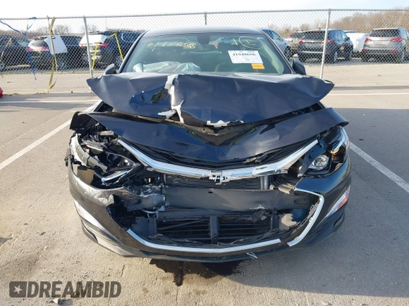 2022 Chevrolet Malibu LS with VIN 1G1ZB5ST1NF167678, listed as a IAAI auction lot 41948656 with 23,974 mi miles and . Bid and sale history available at DreamBid. Image 6.