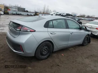 2020 Hyundai Ioniq Preferred with VIN KMHC85LC3LU185971, listed as a Copart auction lot 51414225 with 23,552 mi miles and Salvage Title. Bid and sale history available at DreamBid. Image 3.
