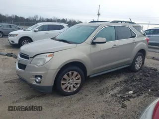 2010 Chevrolet Equinox LT w/2LT with VIN 2CNFLPEY3A6266688, listed as a IAAI auction lot 41753175 with 200,573 mi miles. Bid and sale history available at carsss.com. Image 2.