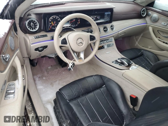 2018 Mercedes-Benz E-Class E 400 with VIN WDD1K6GB6JF023022, listed as a Copart auction lot 87955415 with 0 mi miles and Clean Title. Bid and sale history available at carsss.com. Image 8.