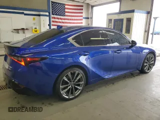 2022 Lexus IS 300 F Sport z VIN JTHG81F28N5048165, wystawiony jako Copart lot #55706955 z przebiegiem 41 204 mil mil oraz Tytuł czysty. Historia ofert i sprzedaży dostępna na DreamBid. Obrazek 3.