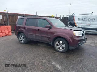 2012 Honda Pilot EX-L z VIN 5FNYF3H57CB025549, wystawiony jako IAAI lot #42019689 z przebiegiem 129 930 mil mil oraz . Historia ofert i sprzedaży dostępna na DreamBid. Obrazek 1.