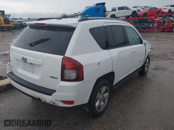 2016 Jeep Compass Latitude with VIN 1C4NJCEA6GD792633, listed as a IAAI auction lot 42240729 with 154,163 mi miles and . Bid and sale history available at DreamBid. Image 4.