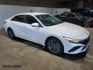 2024 Hyundai Elantra SEL with VIN KMHLM4DG6RU681721, listed as a Copart auction lot 45132305 with 12,633 mi miles and Salvage Title. Bid and sale history available at carsss.com. Image 4.
