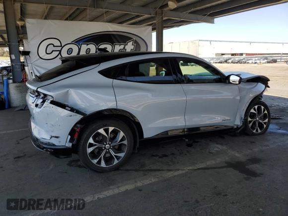 2021 Ford Mustang Mach-E Premium with VIN 3FMTK3SS4MMA59963, listed as a Copart auction lot 62597045 with 67,801 mi miles and Salvage title. Bid and sale history available at DreamBid. Image 3.