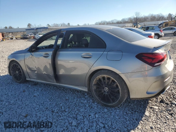 2020 Mercedes-Benz A 220 with VIN WDD3G4EB7LW039220, listed as a Copart auction lot 86135074 with Not Provided miles and Salvage Title. Bid and sale history available at DreamBid. Image 2.