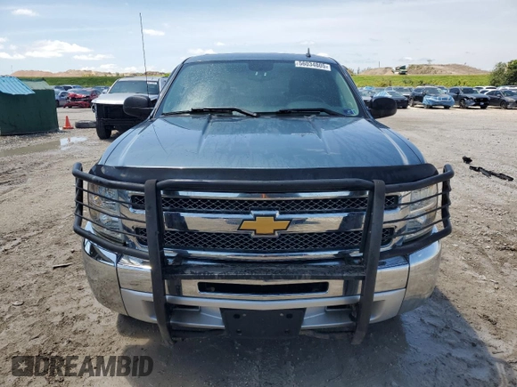 2013 Chevrolet Silverado 1500 LT with VIN 3GCPKSE77DG172991, listed as a Copart auction lot 56034805 with 155,839 mi miles and Salvage Title. Bid and sale history available at DreamBid. Image 5.