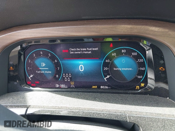 2025 Volkswagen Atlas SE with VIN 1V2HR2CA5SC501930, listed as a IAAI auction lot 42280025 with 8,026 mi miles and . Bid and sale history available at DreamBid. Image 7.