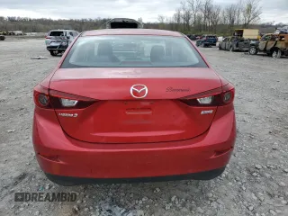 2014 Mazda 3 i SV with VIN JM1BM1T74E1148567, listed as a Copart auction lot 50977115 with 85,792 mi miles and Salvage Title. Bid and sale history available at DreamBid. Image 6.