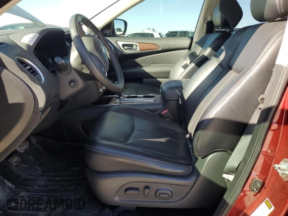 2020 Nissan Pathfinder Platinum with VIN 5N1DR2DN5LC625601, listed as a Copart auction lot 81603414 with Not provided miles and Salvage title. Bid and sale history available at DreamBid. Image 7.