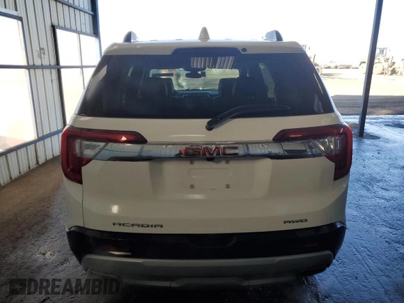 2023 GMC Acadia SLT with VIN 1GKKNUL4XPZ150997, listed as a Copart auction lot 88820265 with 51,516 mi miles and Clean Title. Bid and sale history available at DreamBid. Image 6.