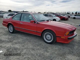 1988 BMW M6 z VIN WBAEE1416J2561063, wystawiony jako Copart lot #46515285 z przebiegiem 142 740 mil mil oraz Czysty tytuł • Clean title. Historia ofert i sprzedaży dostępna na DreamBid. Obrazek 4.