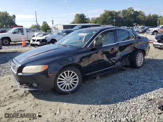 2008 Volvo S80 3.2L with VIN YV1AS982781077716, listed as a Copart auction lot 72311754 with 0 mi miles and Salvage Title. Bid and sale history available at carsss.com. Image 1.