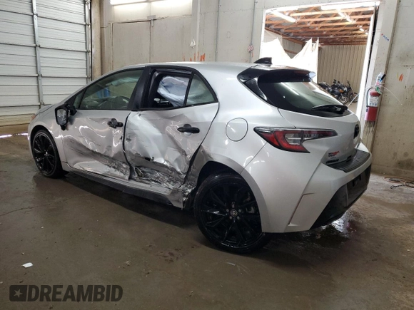 2022 Toyota Corolla SE with VIN JTND4MBE4N3169638, listed as a Copart auction lot 50529505 with 76,633 mi miles and Salvage Title. Bid and sale history available at DreamBid. Image 2.