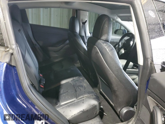 2018 Tesla Model 3 Long Range Battery with VIN 5YJ3E1EBXJF120356, listed as a Copart auction lot 87658175 with 34,119 mi miles and Salvage Title. Bid and sale history available at DreamBid. Image 11.