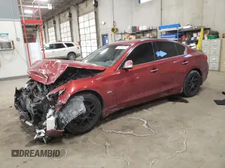 2016 Infiniti Q50 3.0t Premium with VIN JN1EV7ARXGM344387, listed as a Copart auction lot 43979475 with 103,539 mi miles and Salvage Title. Bid and sale history available at carsss.com. Image 1.
