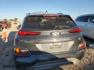 2021 Hyundai Kona Ultimate with VIN KM8K5CA50MU686931, listed as a Copart auction lot 46915445 with 43,612 mi miles and Salvage Title. Bid and sale history available at carsss.com. Image 6.