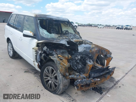 2012 Land Rover Range Rover HSE z VIN SALME1D47CA393573, wystawiony jako IAAI lot #42227646 z przebiegiem Nie podano mil oraz . Historia ofert i sprzedaży dostępna na DreamBid. Obrazek 1.