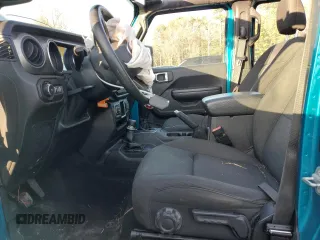2020 Jeep Wrangler Unlimited Sport Altitude z VIN 1C4HJXDG1LW277726, wystawiony jako Copart lot #46754635 z przebiegiem 101 392 mil mil oraz Szkoda całkowita • Salvage title. Historia ofert i sprzedaży dostępna na DreamBid. Obrazek 7.