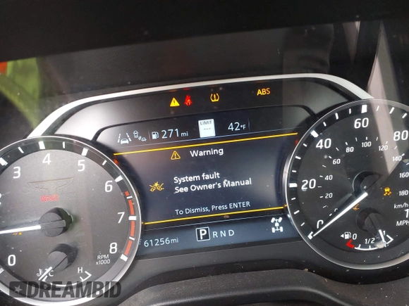 2021 Nissan Titan Pro-4X с VIN 1N6AA1ED1MN516800, выставлен на аукционе IAAI как лот 41973824 с пробегом 61 256 миль миль и . История ставок и продаж доступна на DreamBid. Изображение 15.