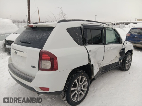 2016 Jeep Compass Sport SE z VIN 1C4NJDBB8GD596695, wystawiony jako Copart lot #44223565 z przebiegiem 65 776 mil mil oraz Szkoda całkowita • Salvage title. Historia ofert i sprzedaży dostępna na DreamBid. Obrazek 3.