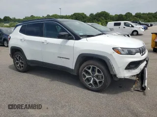 2025 Jeep Compass Limited with VIN 3C4NJDCN9ST580629, listed as a Copart auction lot 63577135 with 3,682 mi miles and Clean title. Bid and sale history available at DreamBid. Image 4.
