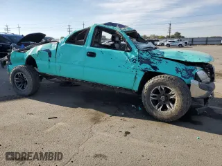 1999 GMC New Sierra 1500 SLE with VIN 2GTEK19T4X1544857, listed as a Copart auction lot 75960104 with 0 mi miles and Salvage Title. Bid and sale history available at carsss.com. Image 4.