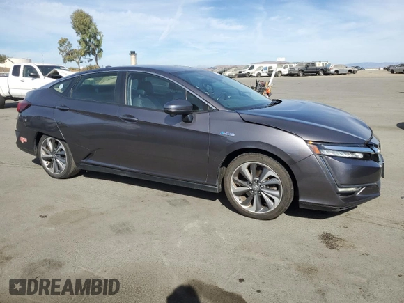 2018 Honda Clarity Plug-In Hybrid Touring with VIN JHMZC5F3XJC004522, listed as a Copart auction lot 74853564 with 136,707 mi miles and Salvage Title. Bid and sale history available at carsss.com. Image 4.