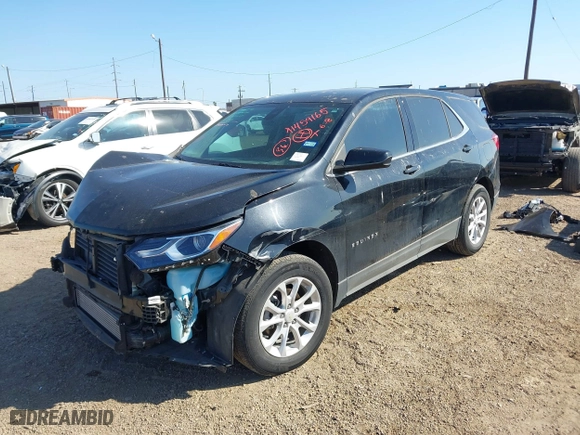 2020 Chevrolet Equinox LT with VIN 3GNAXKEV5LL288547, listed as a IAAI auction lot 41459165 with 22,564 mi miles. Bid and sale history available at carsss.com. Image 18.
