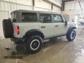2024 Ford Bronco Badlands with VIN 1FMEE9BP5RLA70638, listed as a Copart auction lot 57488895 with 20,310 mi miles and Salvage title. Bid and sale history available at DreamBid. Image 3.