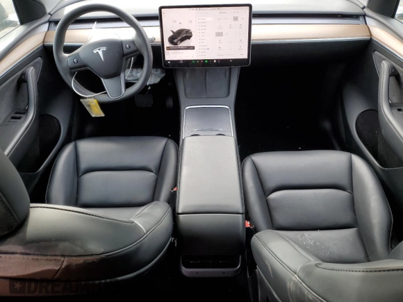 2023 Tesla Model Y Long Range with VIN 7SAYGDEE8PF877926, listed as a Copart auction lot 44342645 with 41,408 mi miles and Salvage Title. Bid and sale history available at DreamBid. Image 8.