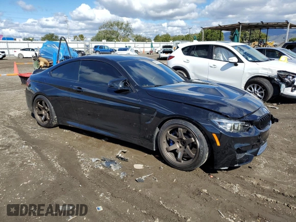 2019 BMW M4 CS with VIN WBS3S7C55KAC09671, listed as a Copart auction lot 44065984 with 19,219 mi miles. Bid and sale history available at carsss.com. Image 4.