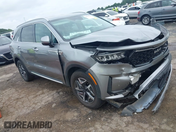 2022 Kia Sorento S with VIN KNDRG4LG2N5092371, listed as a IAAI auction lot 42470723 with 74,541 mi miles and . Bid and sale history available at DreamBid. Image 1.