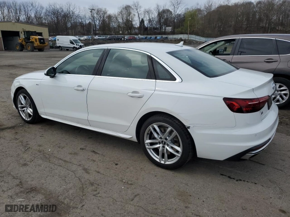 2020 Audi A4 Sedan Premium Plus with VIN WAUENAF45LN005058, listed as a Copart auction lot 52860395 with 79,061 mi miles and Salvage Title. Bid and sale history available at carsss.com. Image 2.