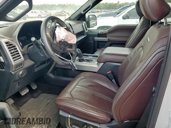 2015 Ford F-150 XL with VIN 1FTEW1CFXFFB33025, listed as a Copart auction lot 57898255 with 63,344 mi miles and Salvage title. Bid and sale history available at DreamBid. Image 7.