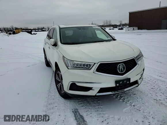 2017 Acura MDX with VIN 5FRYD4H31HB008763, listed as a Copart auction lot 44217105 with 156,338 mi miles and Salvage Title. Bid and sale history available at carsss.com. Image 12.