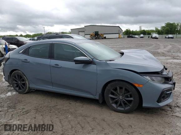 2020 Honda Civic EX-L z VIN SHHFK7H82LU404364, wystawiony jako Copart lot #58619175 z przebiegiem 41 342 mil mil oraz Szkoda całkowita • Salvage title. Historia ofert i sprzedaży dostępna na DreamBid. Obrazek 4.