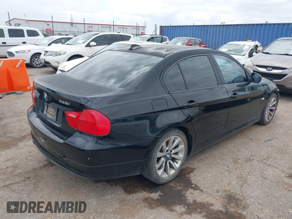 2011 BMW 3 Series 328i with VIN WBAPH7G58BNN05966, listed as a IAAI auction lot 42596914 with 166,047 mi miles and . Bid and sale history available at DreamBid. Image 4.