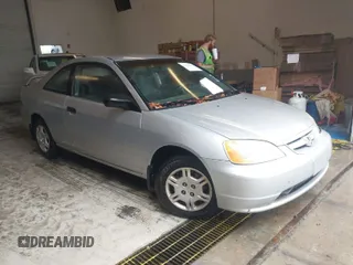 2001 Honda Civic LX with VIN 1HGEM21541L087029, listed as a IAAI auction lot 41972872 with 226,268 mi miles. Bid and sale history available at carsss.com. Image 1.