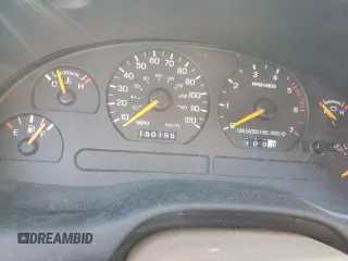 1998 Ford Mustang with VIN 1FAFP4449WF180634, listed as a Copart auction lot 82671504 with 150,195 mi miles and Salvage Title. Bid and sale history available at carsss.com. Image 9.