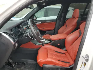 2020 BMW X3 M Competition z VIN 5YMTS0C01L9B23531, wystawiony jako Copart lot #73470892 z przebiegiem 27 432 mil mil oraz . Historia ofert i sprzedaży dostępna na DreamBid. Obrazek 7.