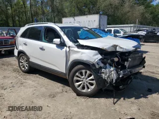 2015 Kia Sorento EX with VIN 5XYKU4A74FG636035, listed as a Copart auction lot 51420315 with 109,804 mi miles and Salvage Title. Bid and sale history available at carsss.com. Image 4.