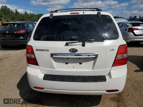 2007 Kia Sorento LX z VIN KNDJD736X75729895, wystawiony jako Copart lot #68039404 z przebiegiem 201 067 mil mil oraz Szkoda całkowita • Salvage title. Historia ofert i sprzedaży dostępna na DreamBid. Obrazek 6.