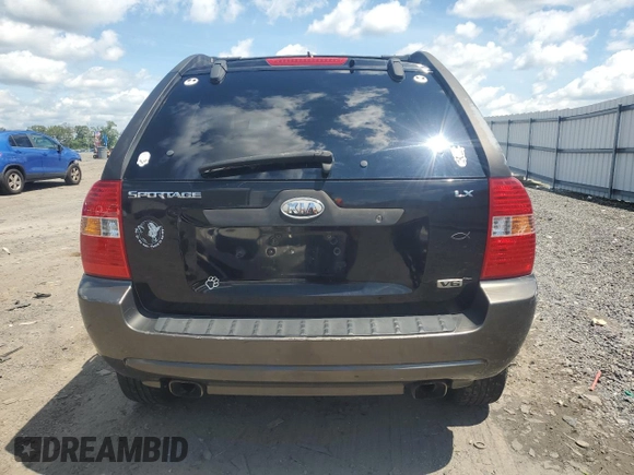 2005 Kia Sportage LX z VIN KNDJE723657121717, wystawiony jako Copart lot #61407575 z przebiegiem Nie podano mil oraz Czysty tytuł • Clean title. Historia ofert i sprzedaży dostępna na DreamBid. Obrazek 6.