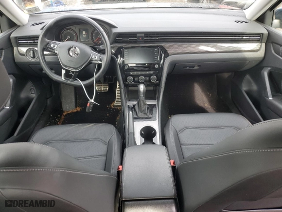 2020 Volkswagen Passat 2.0T R-Line with VIN 1VWMA7A37LC001761, listed as a Copart auction lot 43545755 with 23,513 mi miles and Salvage Title. Bid and sale history available at carsss.com. Image 8.