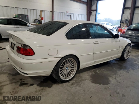 2002 BMW 3 Series 325Ci with VIN WBABN33472JW52750, listed as a Copart auction lot 79733074 with 188,991 mi miles and Salvage title. Bid and sale history available at DreamBid. Image 3.