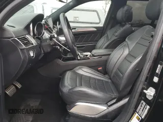 2017 Mercedes-Benz GLS with VIN 4JGDF7FE6HA747406, listed as a Copart auction lot 86595384 with 40,453 mi miles and Salvage Title. Bid and sale history available at carsss.com. Image 7.